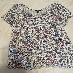 Ellos size 12 floral shirt.
